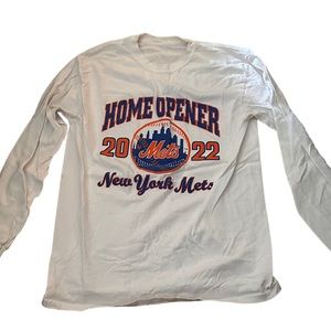 New York Mets 2022 season opener long sleeve shirt